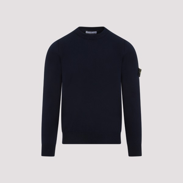 Shop Stone Island Sweater S In A Navy Blue