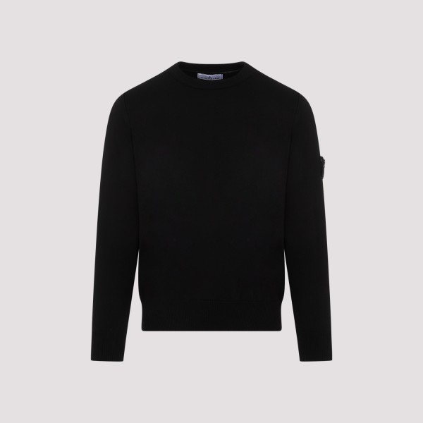 Stone Island Sweater In A Black