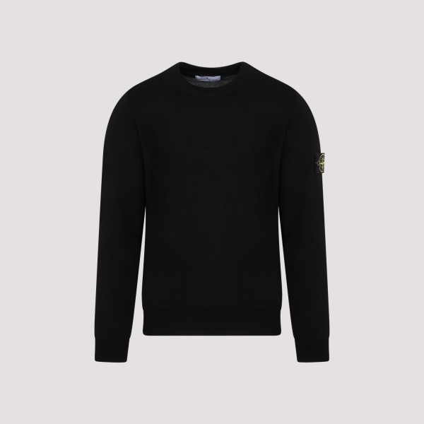 Shop Stone Island Virgin Wool Sweater L In A Black