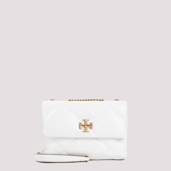 Shop Tory Burch Kira Diamond Small Bag Unica In Blanc
