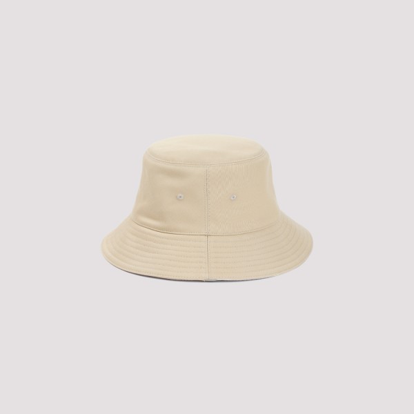 Shop Burberry Bucket Hat M In A Flax