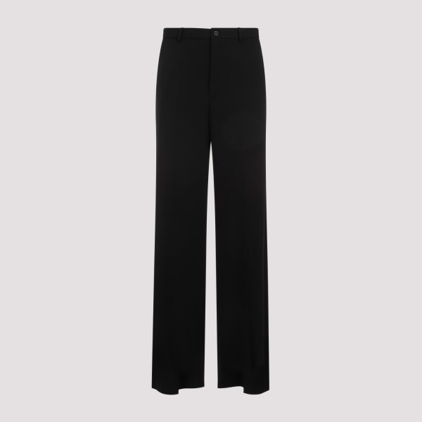 Shop Balenciaga Regular Fit Pants S In Black