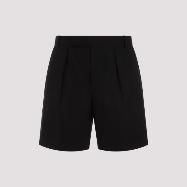 Shop Alexander Mcqueen Shorts 52 In Black