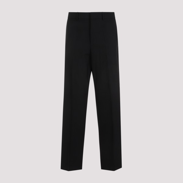 Shop Valentino Dry Tailoring Pants 48 In No Nero