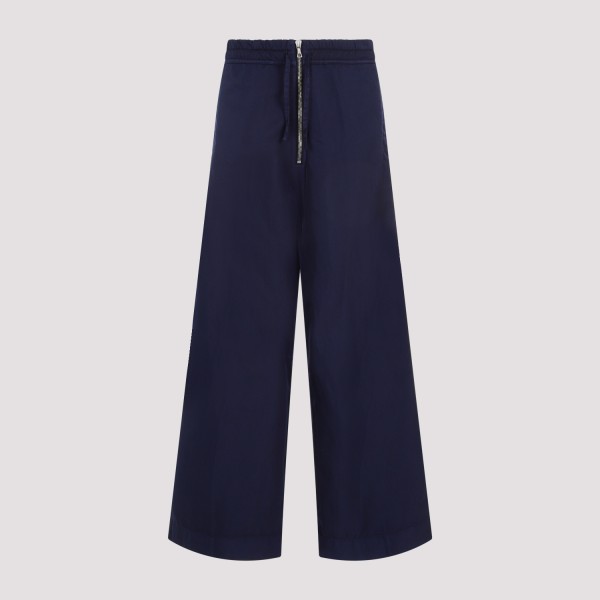 Shop Dries Van Noten Primo Pants S In Blue