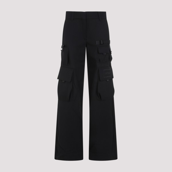 Shop Off-white Off White Toybox Cargo Pants 38 In Black Black