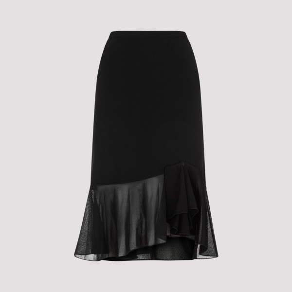 Shop Tom Ford Skirt M In Lb Black