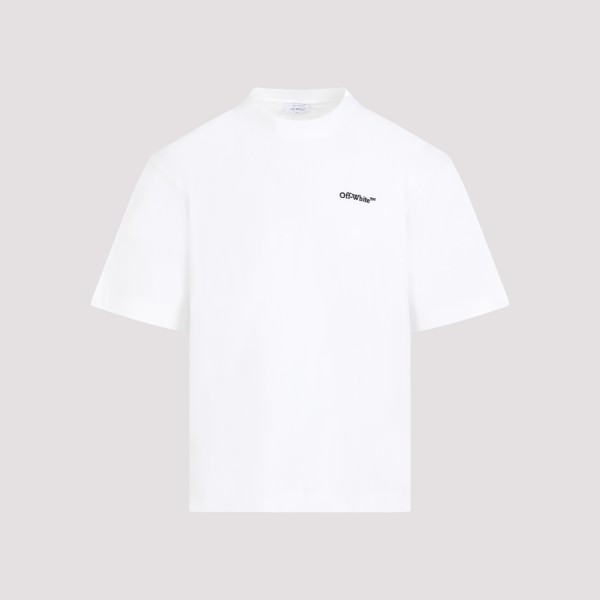 Shop Off-white Off White Tattoo Arrow Skate T-shirt Xl In White Black