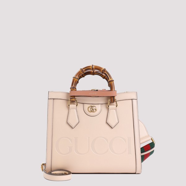 Gucci Diana Handbag In Soufl Rose