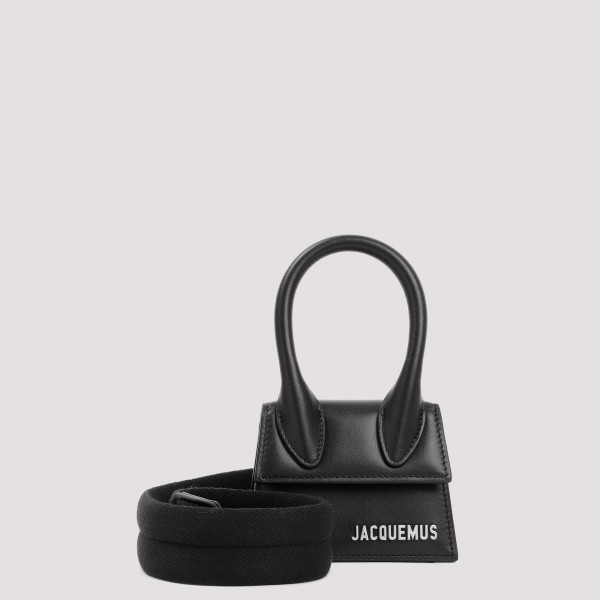 Jacquemus Le Chiquito Homme Bag In Black