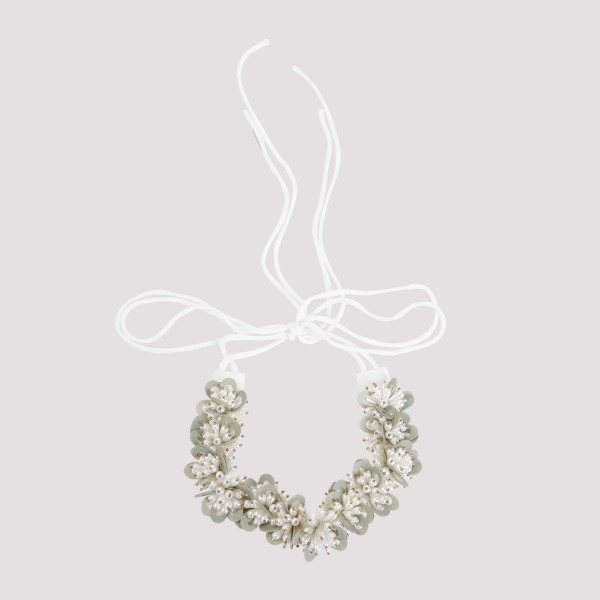 Dries Van Noten Glitch Necklace In Jade