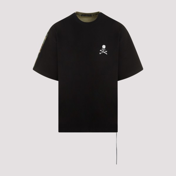 Mastermind World Switched Camo T-shirt In Black Woodland