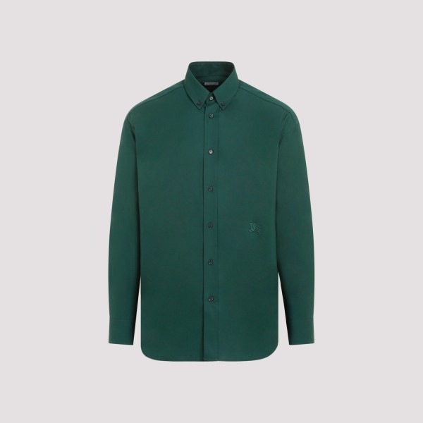 Burberry Cotton Shirt In B Ivy