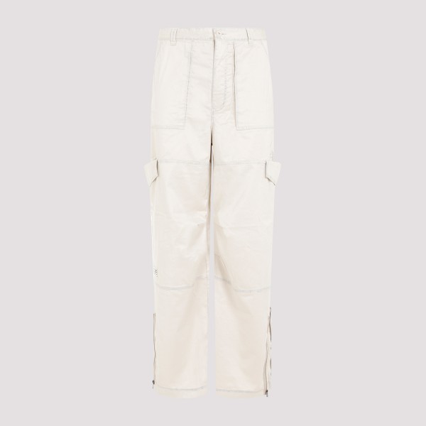 Shop Acne Studios Polyester Pants 52 In Aek Beige