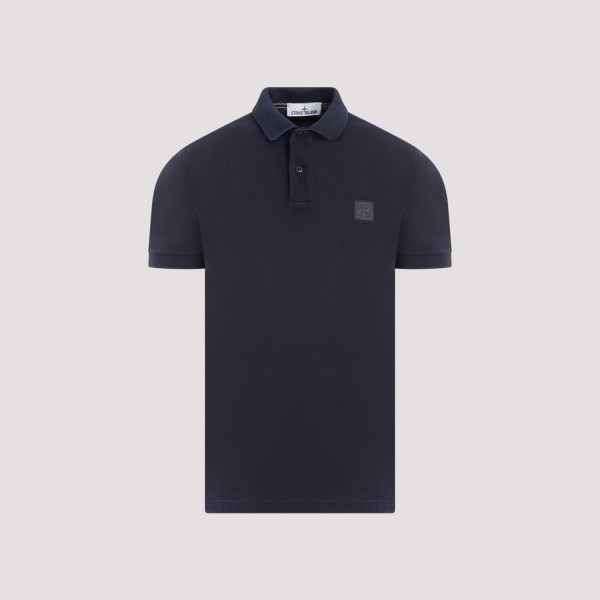 Stone Island Polo In A Navy Blue