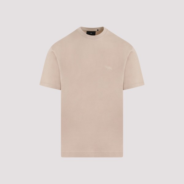 Y-3 Basic T-shirt In Clay Brown