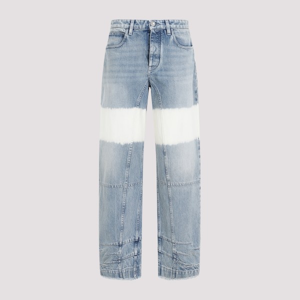 Shop Jil Sander Five Pockets Jeans 34 In Blue Sky