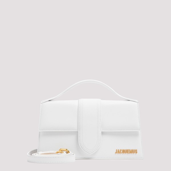 Shop Jacquemus Le Grand Bambino Bag Unica In White
