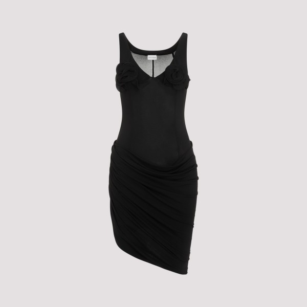 Shop Magda Butrym Dress 34 In Black