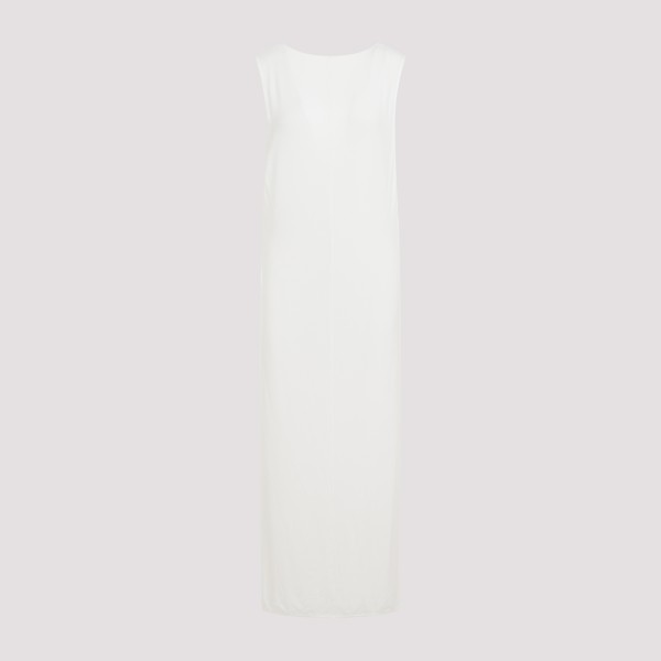Jacquemus La Capa Dress In White