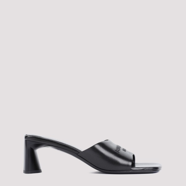 Shop Balenciaga Dutyfree Sandal 38 In Black