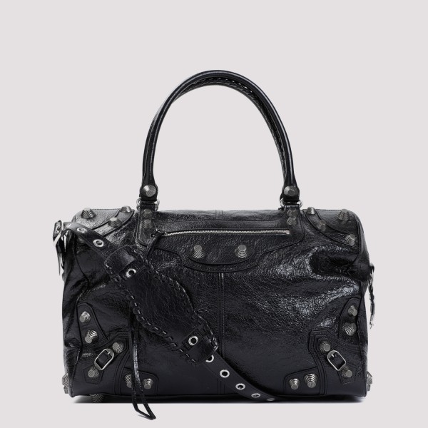 Shop Balenciaga Le Cagole Duffle Handbag Unica In Black