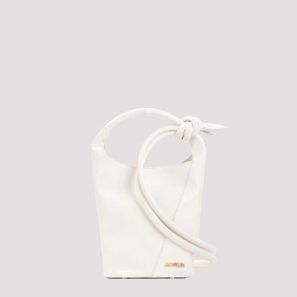 Shop Jacquemus Le Petit Tourni Bag Unica In Light Ivory