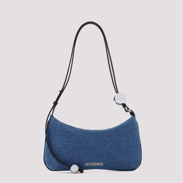 Shop Jacquemus Le Bisou Perle Handbag Unica In Blue