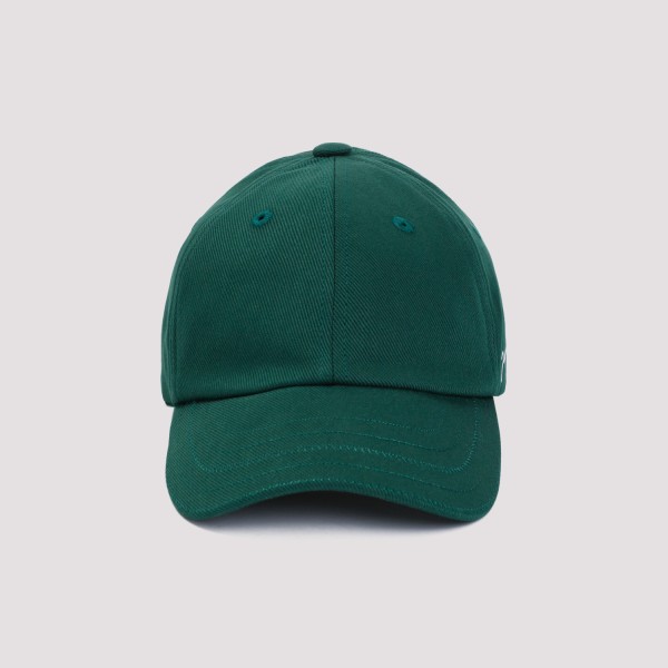 Jacquemus La Casquette Hat In Green