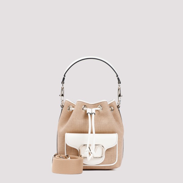 Valentino Garavani Loco Small Handbag In Brown