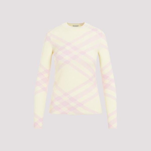 Burberry Check Pullover In B Sherbet Ip Check