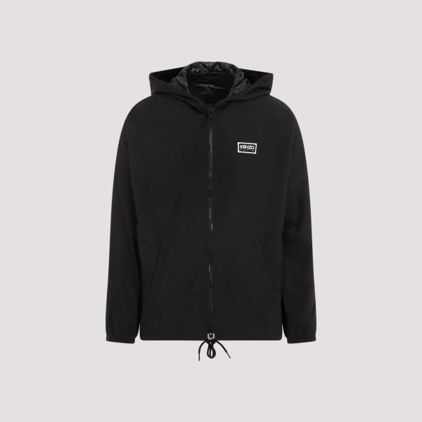 Shop Kenzo Windbreaker Bicolor Jacket Xl In Noir