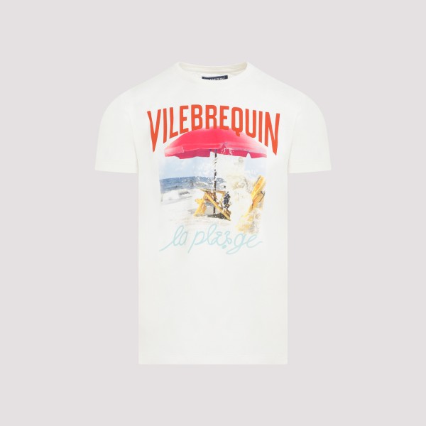 Shop Vilebrequin Stampa T-shirt S In Off White