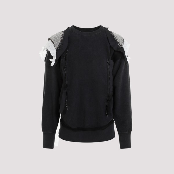 Shop Maison Margiela Sweatshirt L In Charcoal