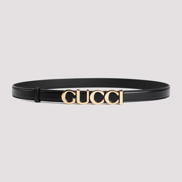 Shop Gucci Belt 2 Logo 75 In Black