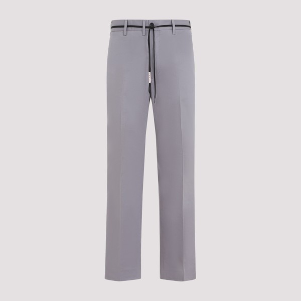 Shop Marni Chino Pants 48 In N Mercury