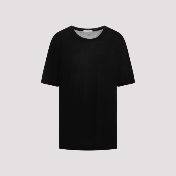 Lemaire Soft Ss T-shirt In Bk Black