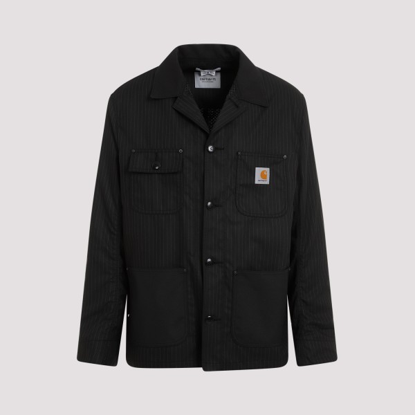 Shop Junya Watanabe X Carhartt Jacket M In Bk Brw