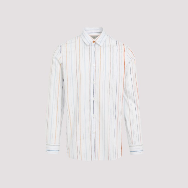 Paul Smith S/c Regular Fit Shirt Xl In White