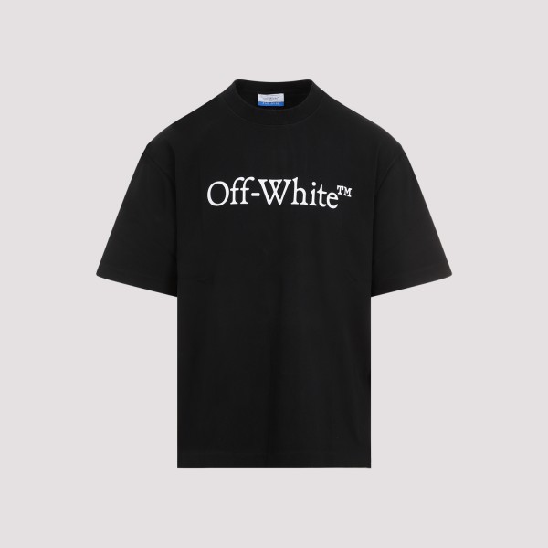 Shop Off-white Off White Big Bookish Skate T-shirt L In  Black White