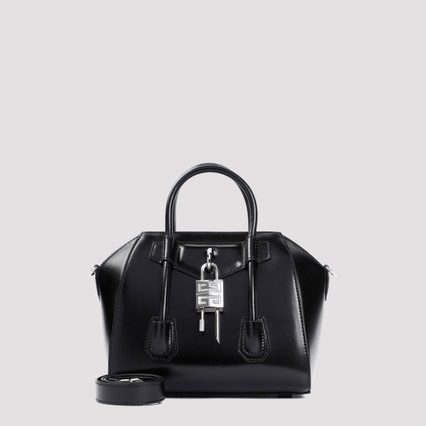 Givenchy Antigona Lock Handbag Unica In Black
