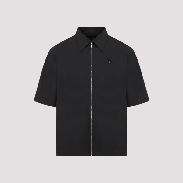 Givenchy Short Sleeves Shirt 42 In  Black
