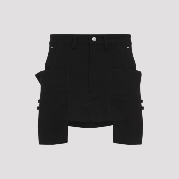 Rick Owens Stefan Mini Skirt 42