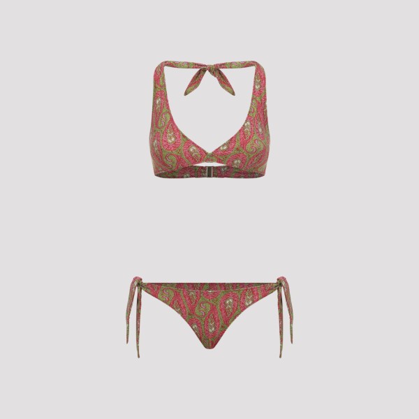 Etro Paisley Foliage Bikini Xs